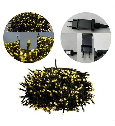 Pisca Festão Natalino LED Estrobo – Uso Interno e Externo